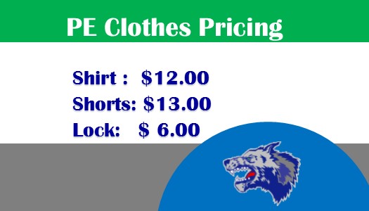 PE Clothes Pricing